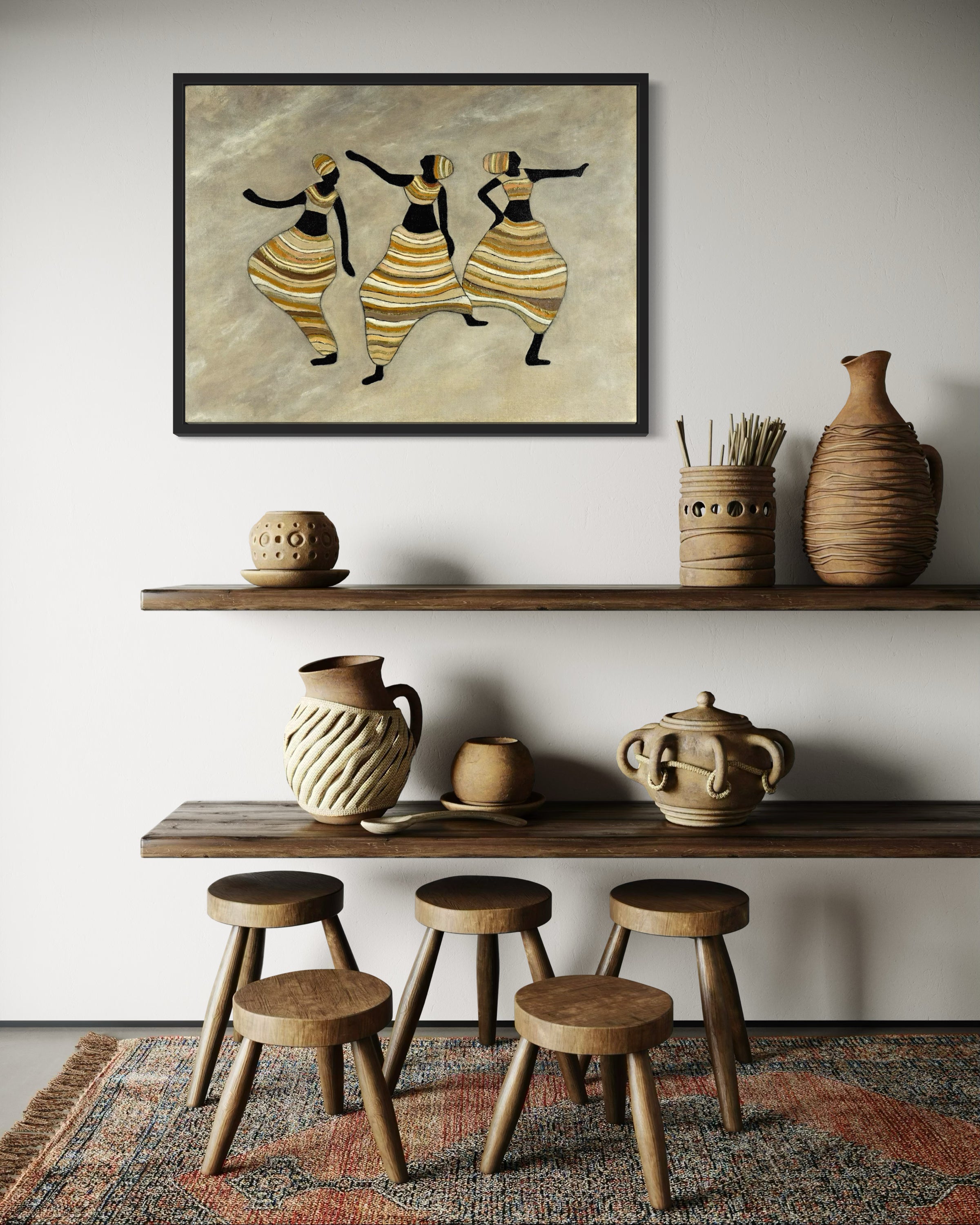 African Dancers I | Original
